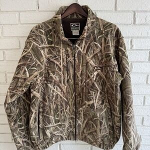 Drake Fleece Men's Camo Zip Up Jacket 2XL